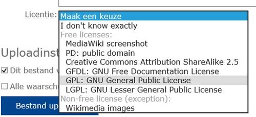 GPL GNU licentie